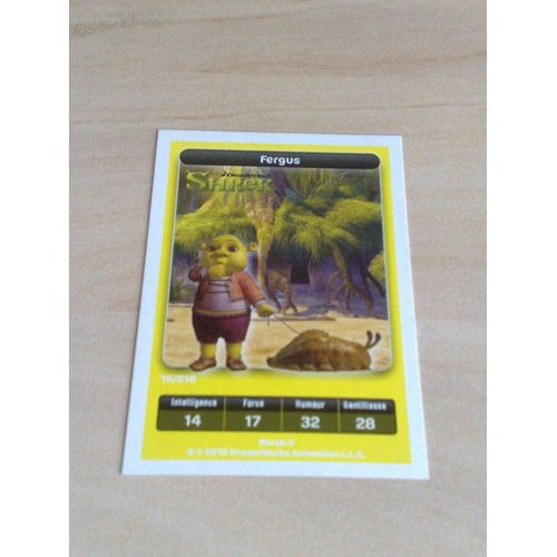 Fergus N°15/216 : Collection Dreamworks Carrefour