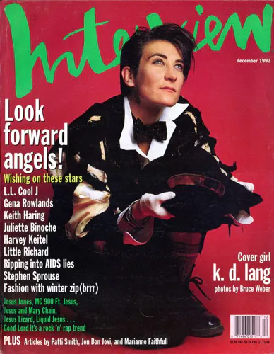 Interview  N° 12 : L.L. Cool J, Gena Rowland, Keith Haring, Juliette Binoche, Harvey Keitel, Little Richard, Patti Smith, Marianne Faithfull¿
