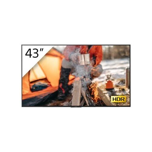Sony Bravia Professional Displays FWD-43X70H/T - 43" écran LCD rétro-éclairé par LED - avec tuner TV - signalisation numérique - 4K UHD (2160p) 3840 x 2160 - HDR - éclairage périphérique - noir