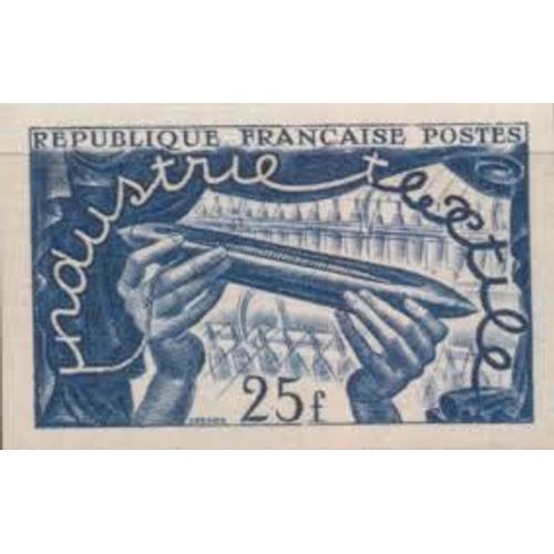 Exposition Textile Internationale De Lille Année 1951 N° 881 Yvert Et Tellier Luxe