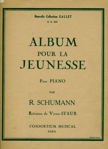 Album Pour La Jeunesse Révisision Staub