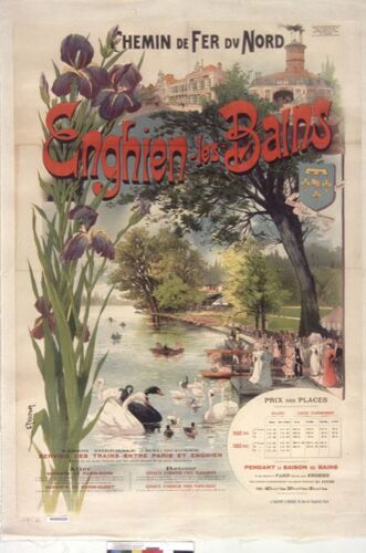 Affiche Enghien Les Bains