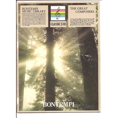 Bontempi Music Library 510 - Classic -The Great Composers