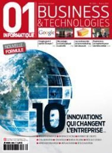 01 Informatique  N° 2034 : 10 Innovations Qui Changent L'entreprise