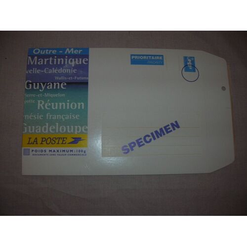 Pret A Poster Outre Mer 100gr Surcharge Specimen
