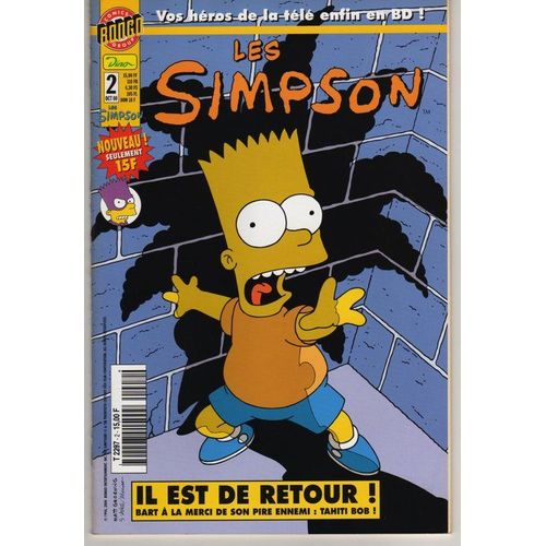 Les Simpson  N° 2 : Il Est De Retour Bart À La Merci De Son Pire Ennemi: Tahiti Bob!