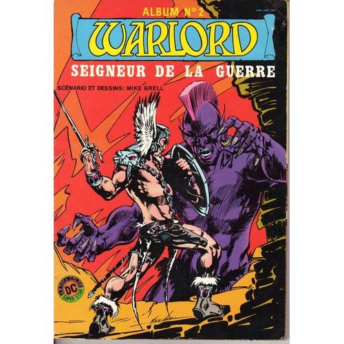Warlord Seigneur De La Guerre - Album  N° 2 : Recueil Des N°3 Et 4 - Artima Color Dc Super Star