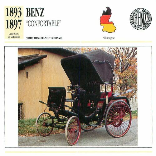 Fiche Atlas Voiture Benz Confortable