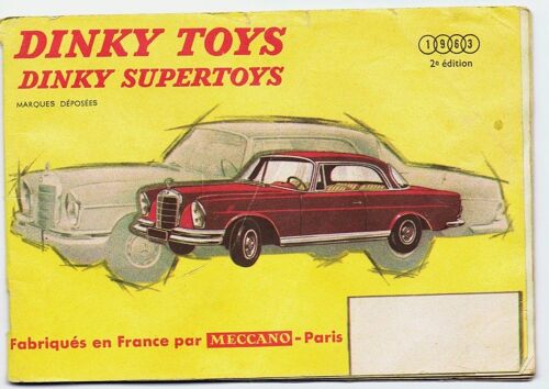 Catalogue Dinky Toys 1963  N° 1963 : Dinky Toys Et Dinky Supertoys