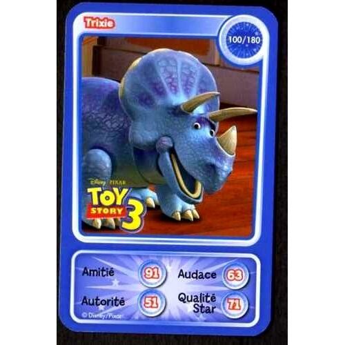 Carte Disney Auchan - Toy Story 3 - Trixie - N° 100/180