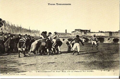 Toulouse - L'entrainement Du Football Sur La Prairie Des Filtres - Réédition D'une Cpa - 1er Choix - Ref 020 770