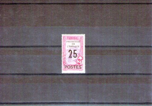 1925 - Numéro 118 - Colonies Française, Tunisie, Type De Timbres Pour Colis Postaux, Legere Trace De Charniere