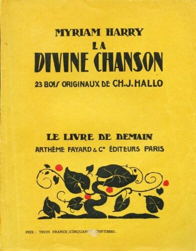 La Divine Chanson. 23 Bois Originaux De Ch. J. Hallo