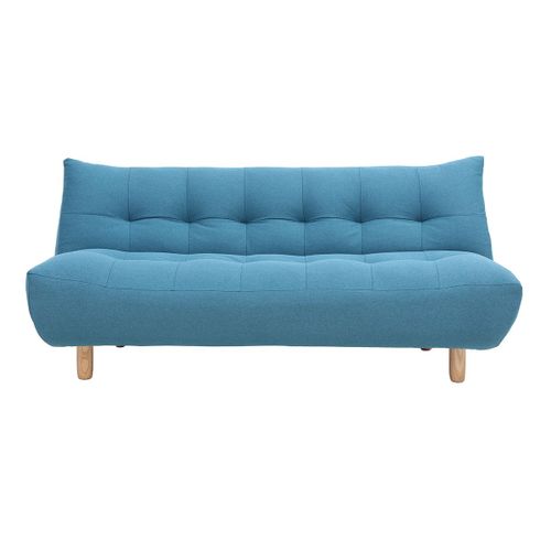 Canapé Convertible Scandinave Bleu Canard Yumi