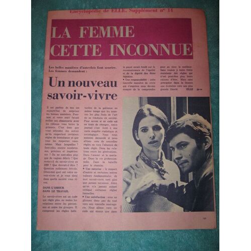 La Femme, Cette Inconnue. N°14
