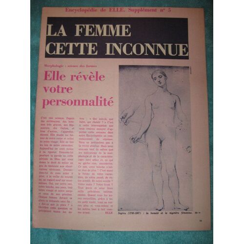 La Femme, Cette Inconnue. N°5