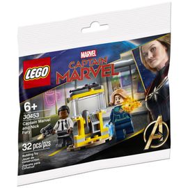 LEGO Marvel - Captain Marvel et Nick Fury (Polybag) - 30453