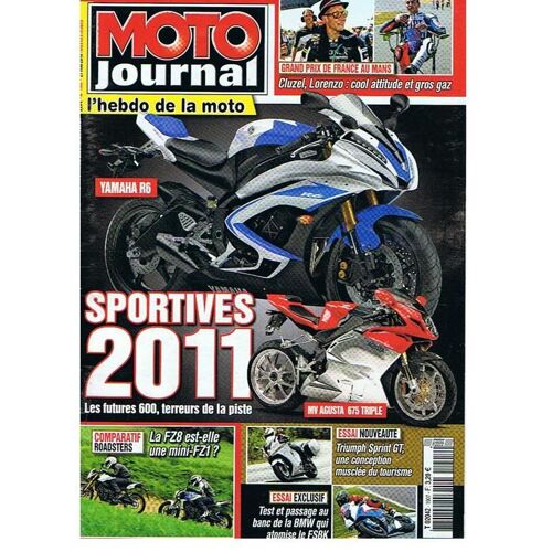 Moto Journal  N° 1907 : Sportives 2011