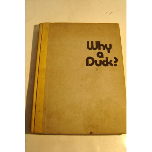Livre Sur Le Cinema / Why A Duck?? Les Marx Brothers / Edt Darien House New York 1971 / Parfait Etat