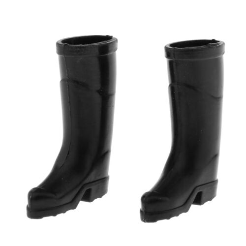 Chaussures De Pluie Miniatures Pour Maison De Poupée, Botte De Pluie En Plastique, Décor De Jardin, 1/12