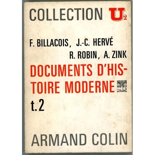 Documents D'histoire Moderne Tome 2
