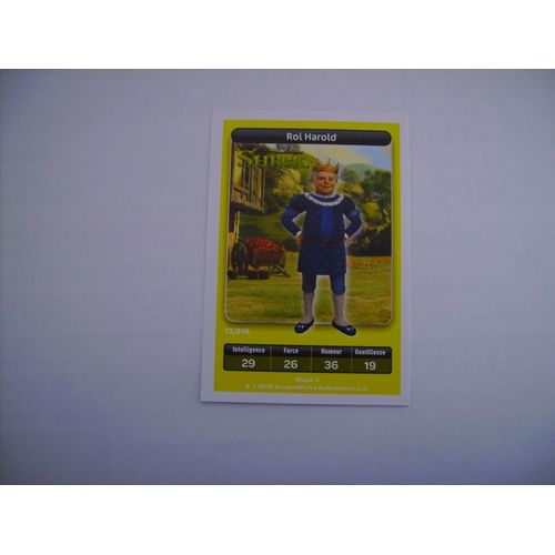 Shrek - Roi Harold N° 13 - Collection Dreamworks - Carrefour