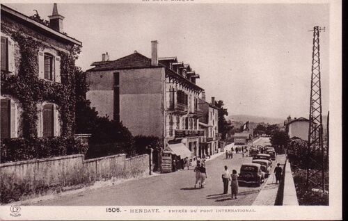 Hendaye - Entrée Du Pont International - Neuve - Ref 020 513