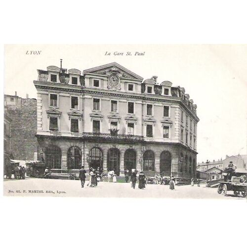 Lyon - La Gare Saint-Paul - Carte Précurseur - Neuve - Ref 020 556