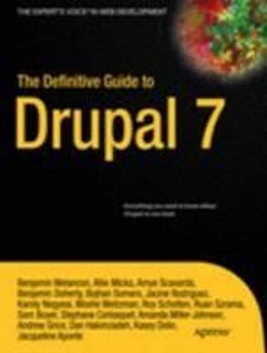 The Definitive Guide To Drupal 7