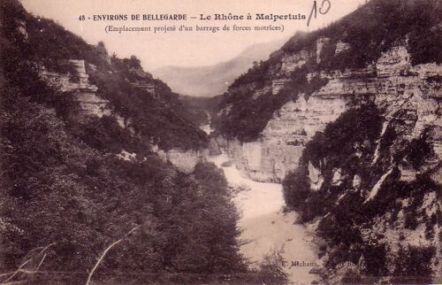 Bellegarde - Le Rhône À Malpertuis - Neuve - Ref 020 338