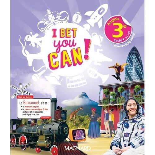 Anglais 3e I Bet You Can Anglais - Bimanuel Élève - Edition 2020