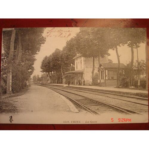 Thiel - La Gare - Animee En 1921