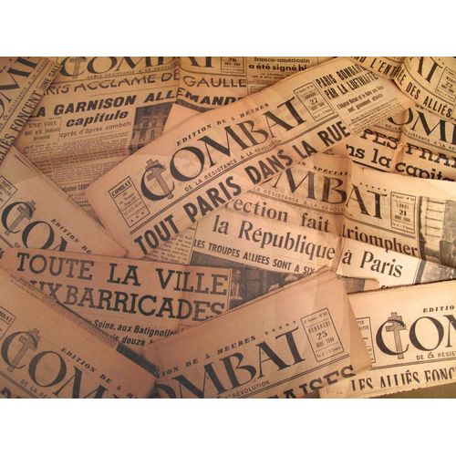 Combat  N° 1 : Liberation De Paris