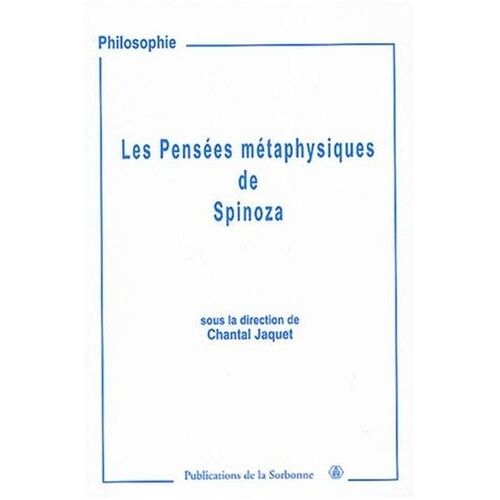 Les Pensées Métaphysiques De Spinoza