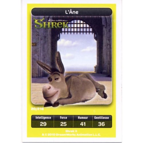 Shrek : L'ane N° 20 - Collection Dreamworks - Carrefour