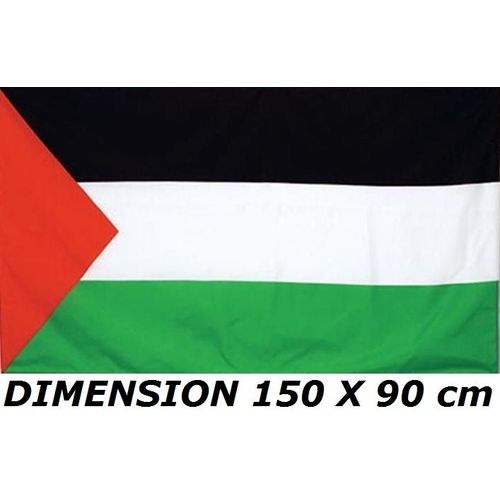 * PROMOTION * Drapeau PALESTINE PALESTINIEN 150 X 90 cm No maillot écharpe fanion casquette écusson bonnet