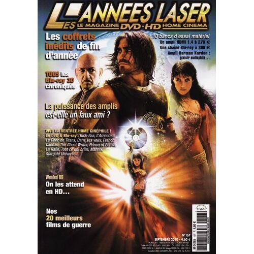 Les Annees Laser N° 167 : Les Coffrets Innedits De Fin D'annee/Blu-Ray 3d Chroniques