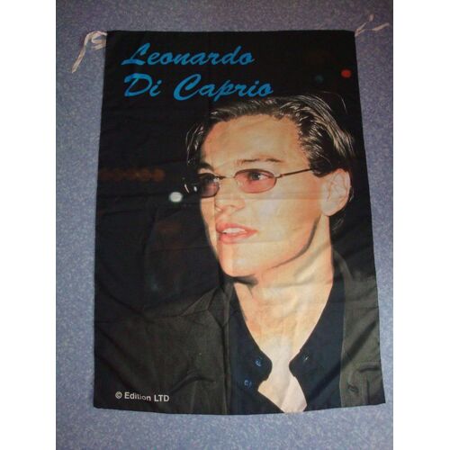 Affiche En Tissus, Drapeau De Leonardo Dicaprio