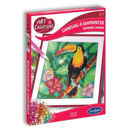 Sentosphere A&c - Tableau À Diamanter - Toucan