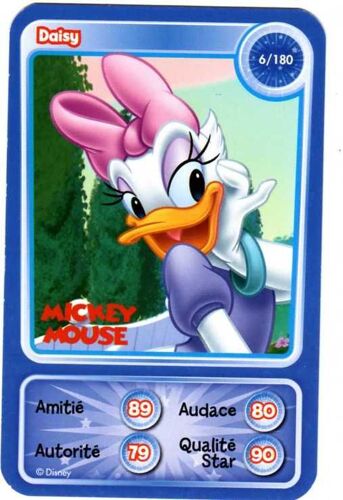 Carte Auchan Disney  6 Daisy