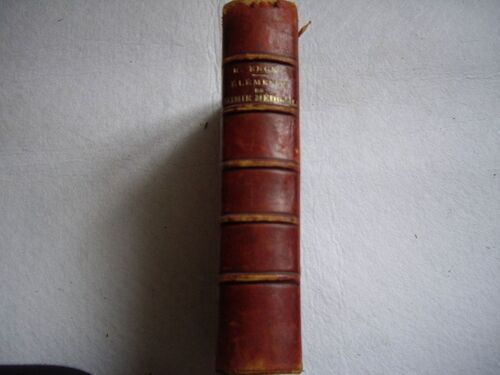 Nouveaux Éléments De Chimie Médicale Et De Chimie Biologique Avec Les Applications À L'hygiène, À La Médecine Légale Et À La Pharmacie.