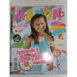 Manon  N° 45 : Apprends A Lire L'heure Avec Manon