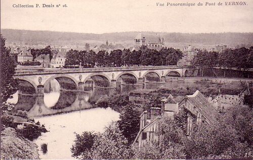Vernon - Vue Panoramique Du Pont - Collection P.Denis - Neuve - Ref 020 132