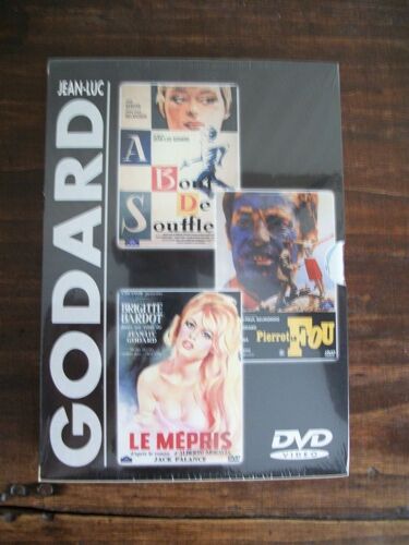 Coffret De 3 Films De Jean-Luc Godard