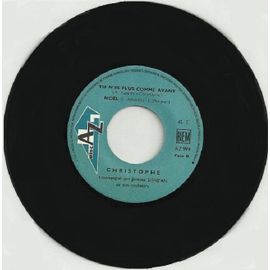 1 Disque Ancien, 45 Tours, De ( Chistophe ) Année 1965