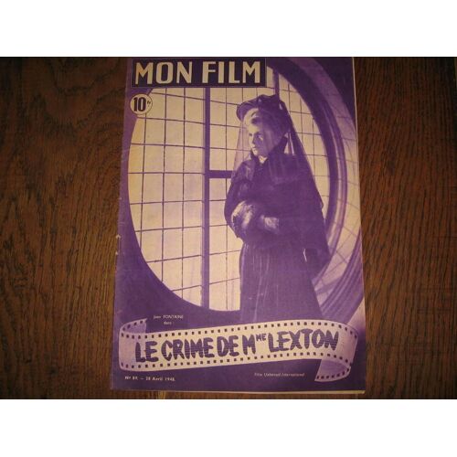 Le Nouveau Film Complet N° 89 - Mon Secretaire Travaille La Nuit