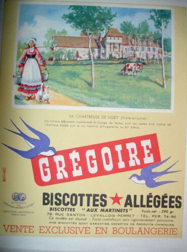 Gregoire La Chartreuse De Liget