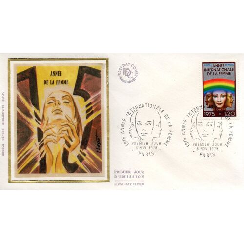 Année Internationale De La Femme - Paris, Le 8 Novembre 1975 - Fdc 1er Jour