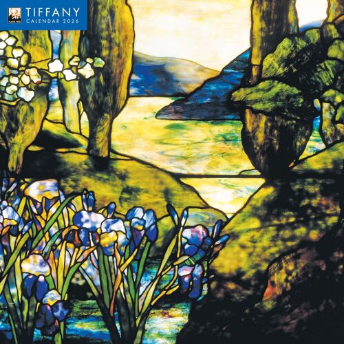 Tiffany Kunstkalender 2026 - Original Flame Tree Publishing-Kalender [Kalender]