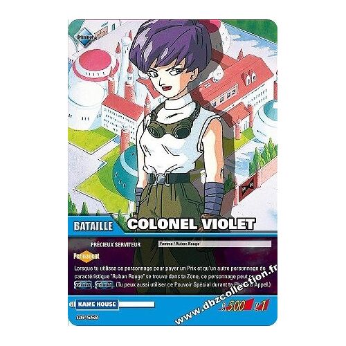 Db-568  Colonel Violet  Série 4 Puissance  Vf